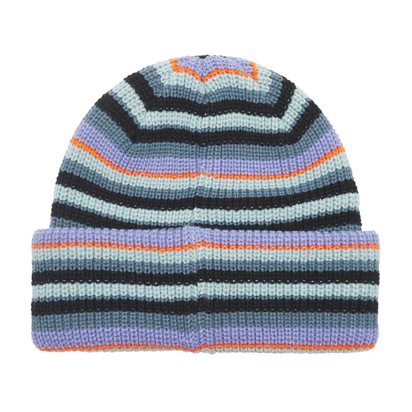 OBEY Charlie Stripe Beanie - Digital Violet Multi