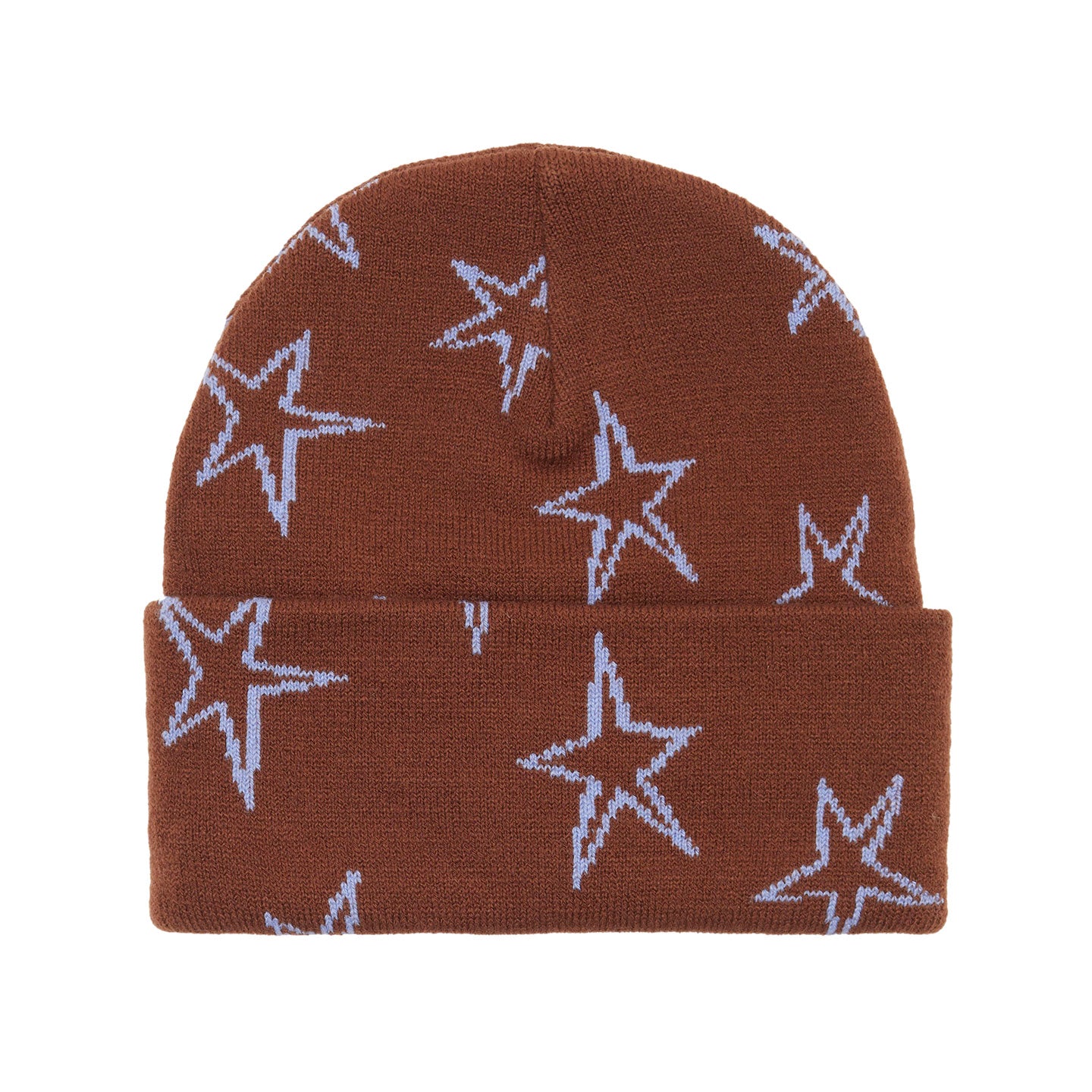 OBEY Stars Beanie - Sepia Multi