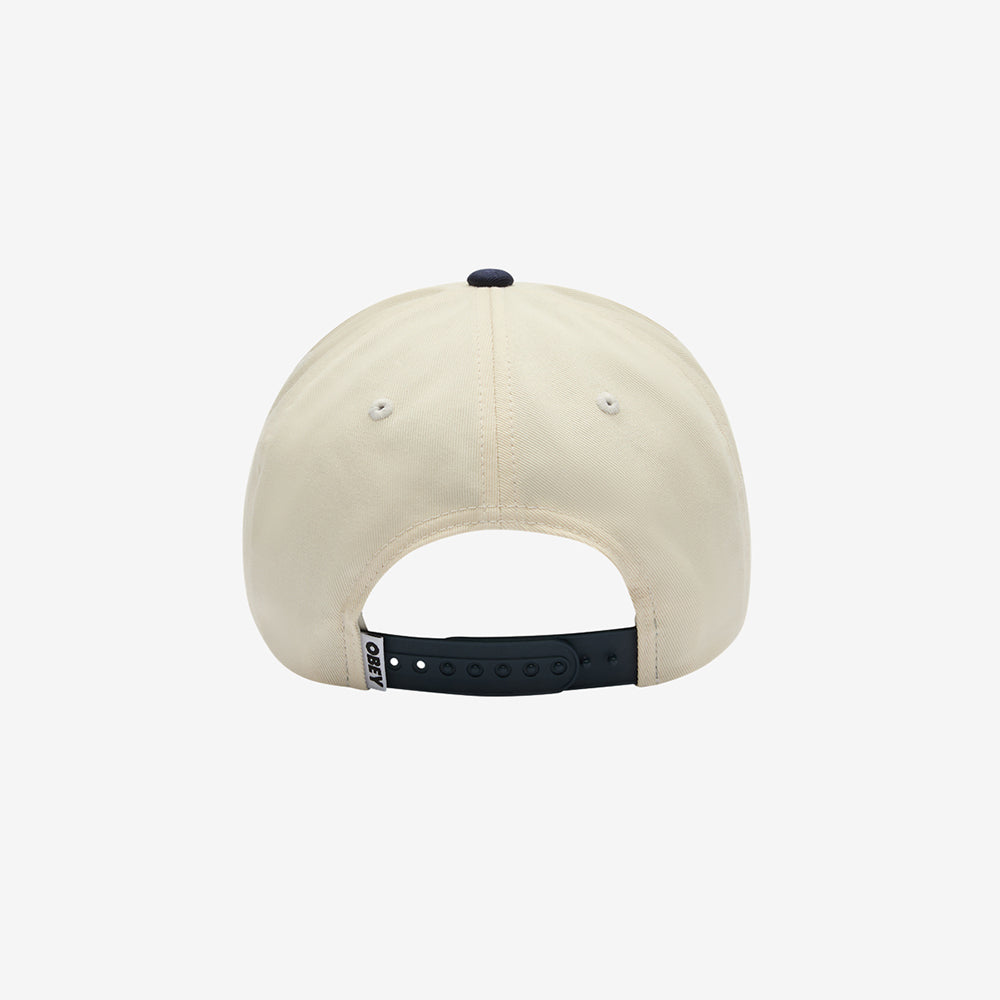OBEY Obey Delta 5P Snapback - Navy Multi