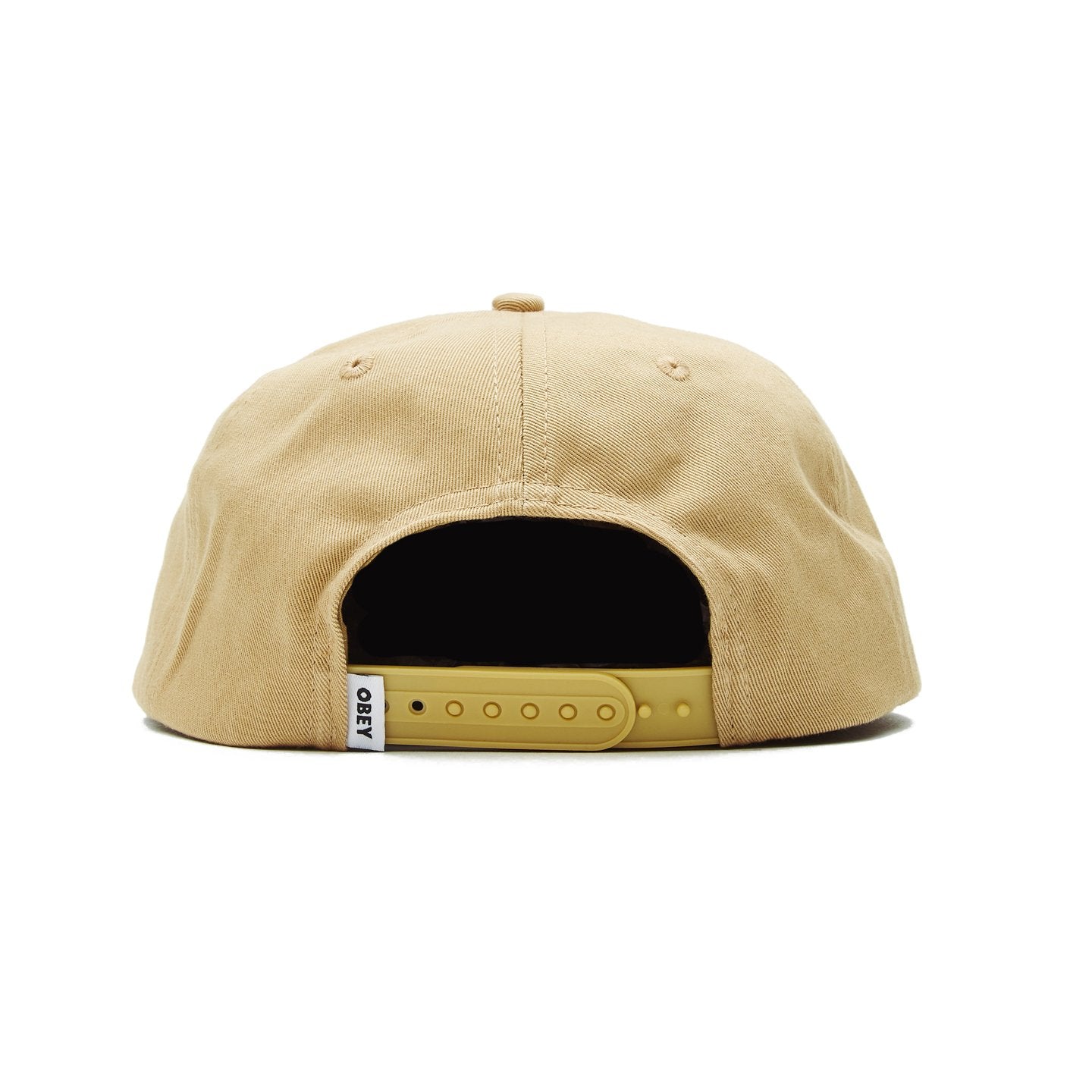 OBEY Organic Bold Label Snapback - Black