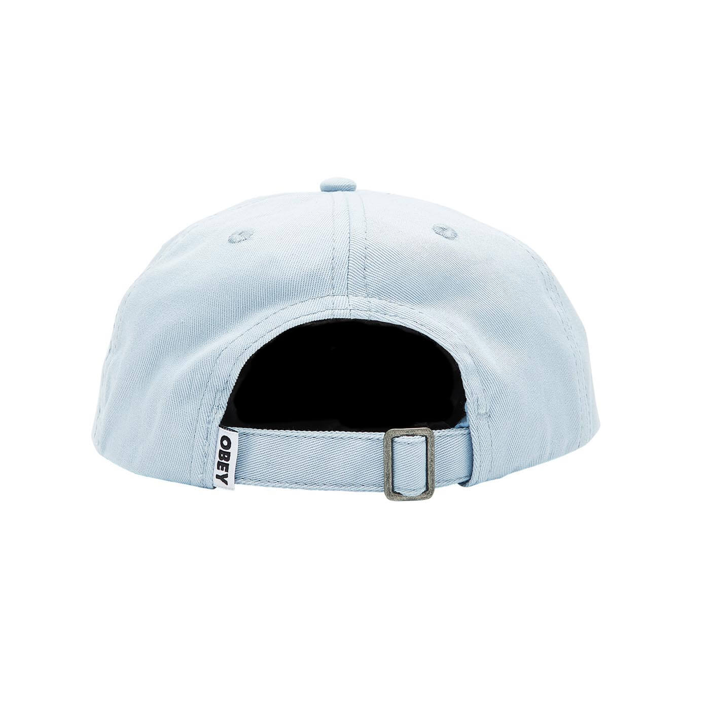 OBEY Block 6 Panel Strapback - Good Grey