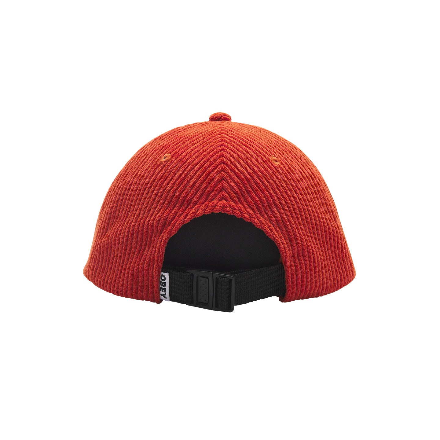 OBEY Bold Cord 6 Panel Strapback - Bombay Brown