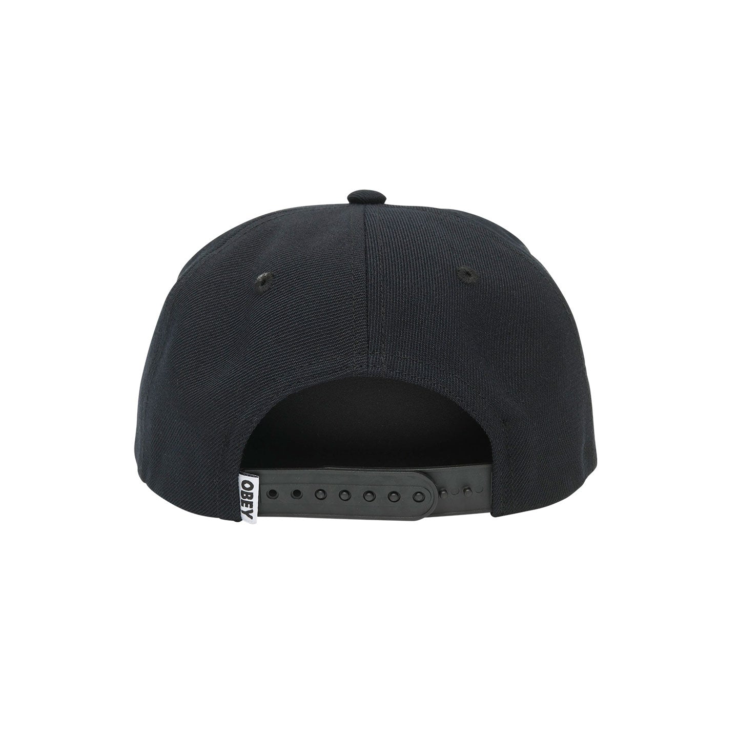 OBEY Scribbles 6 Panel Snapback - Black