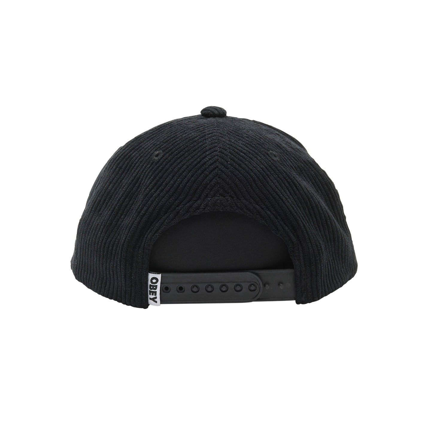 OBEY Industries 6 Panel Snap - Black