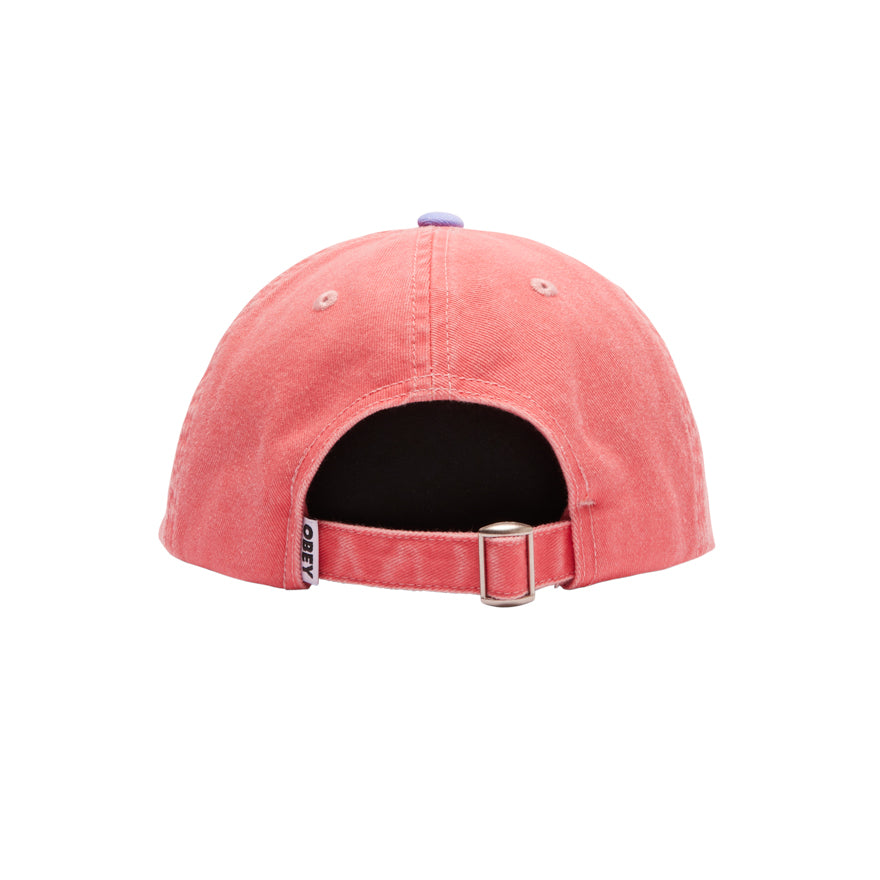 OBEY Pigment 2 Tone Cap - Coral