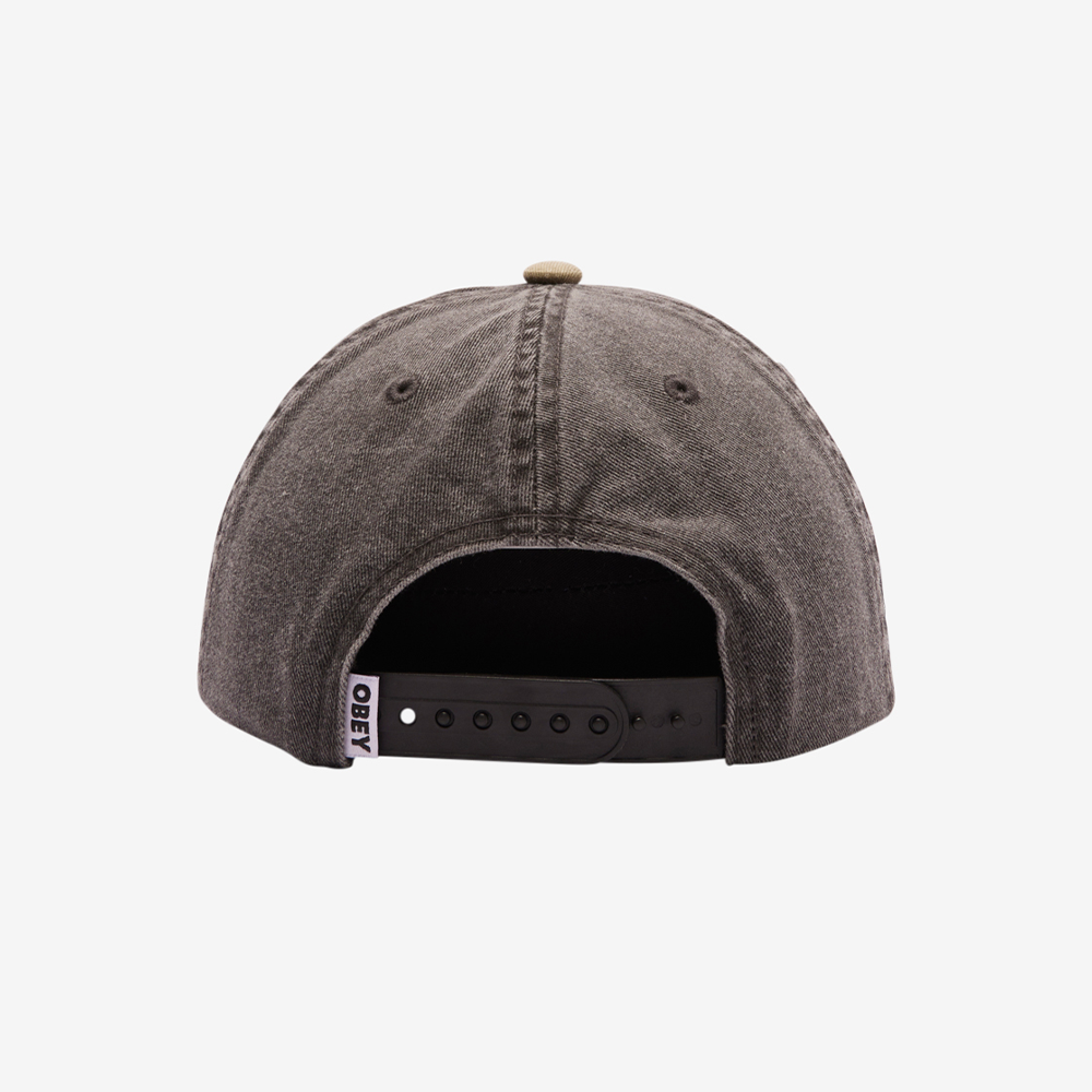 OBEY Pigment Fruits 6P Snapback - Pigment Black