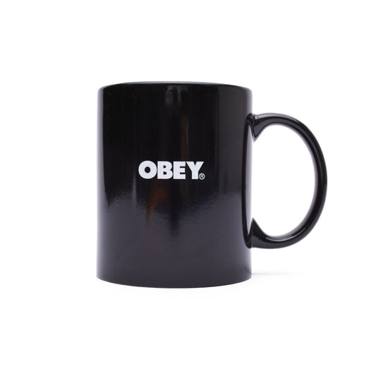 OBEY Protest Mug - Black White
