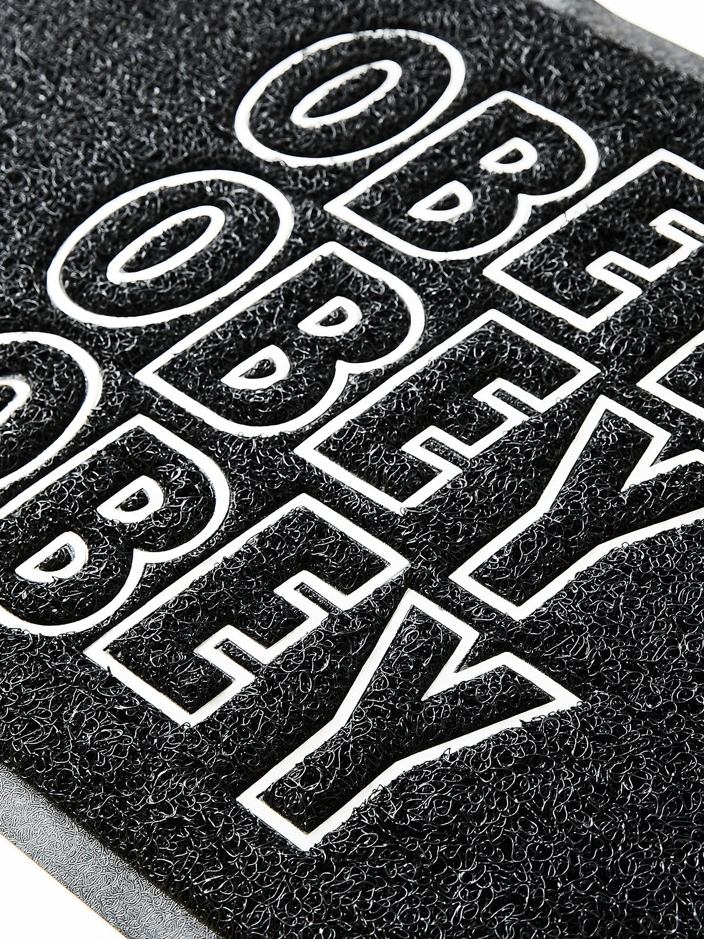 OBEY Jumble Stacks Doormat - Black