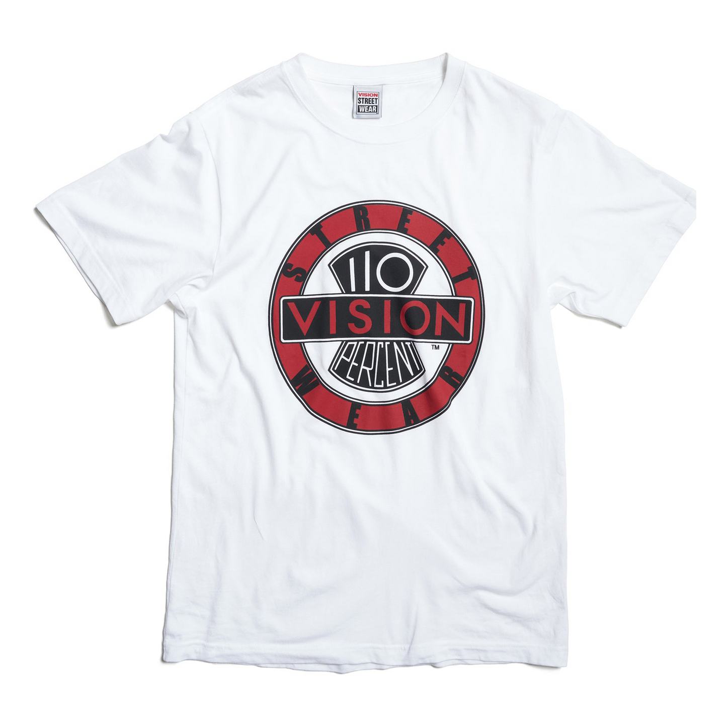 Vision Streetwear 110% T-Shirt - White