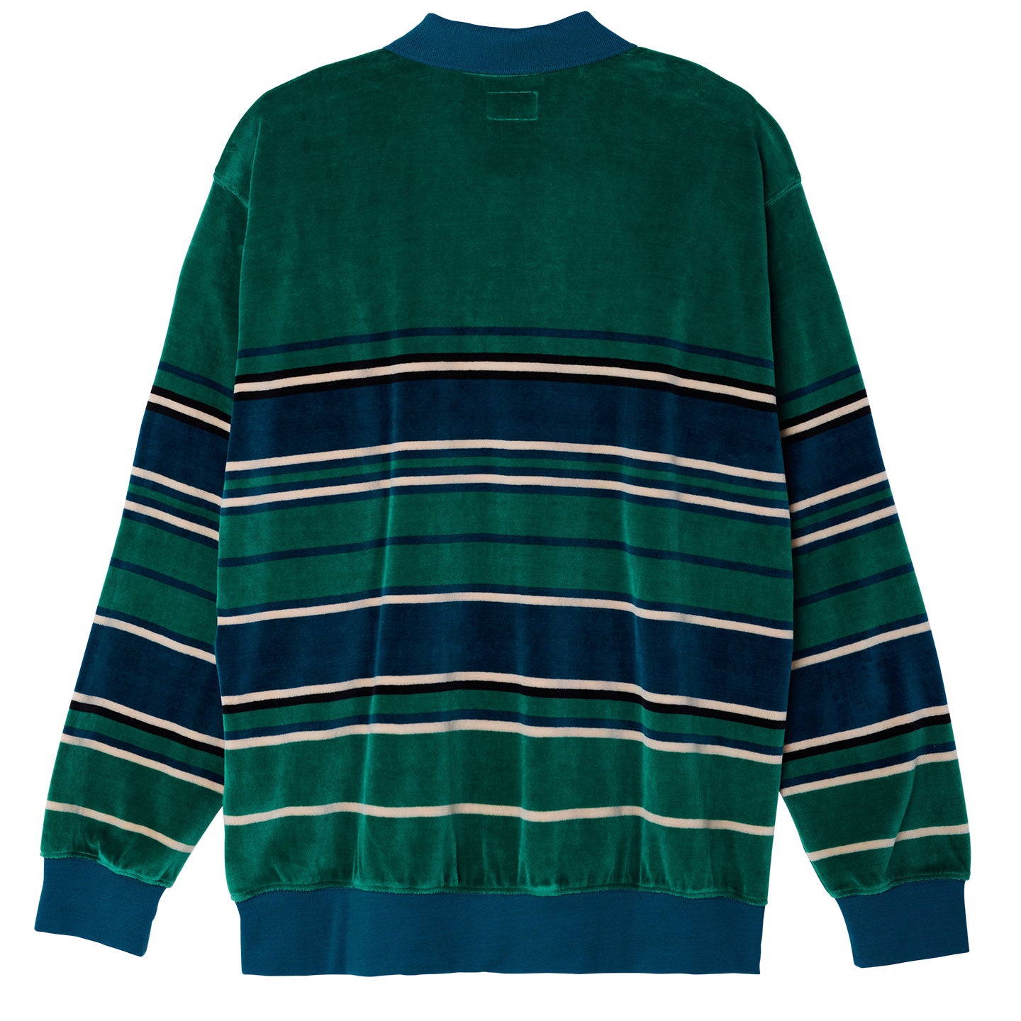 OBEY Clifton Velour Polo - Ivy Multi