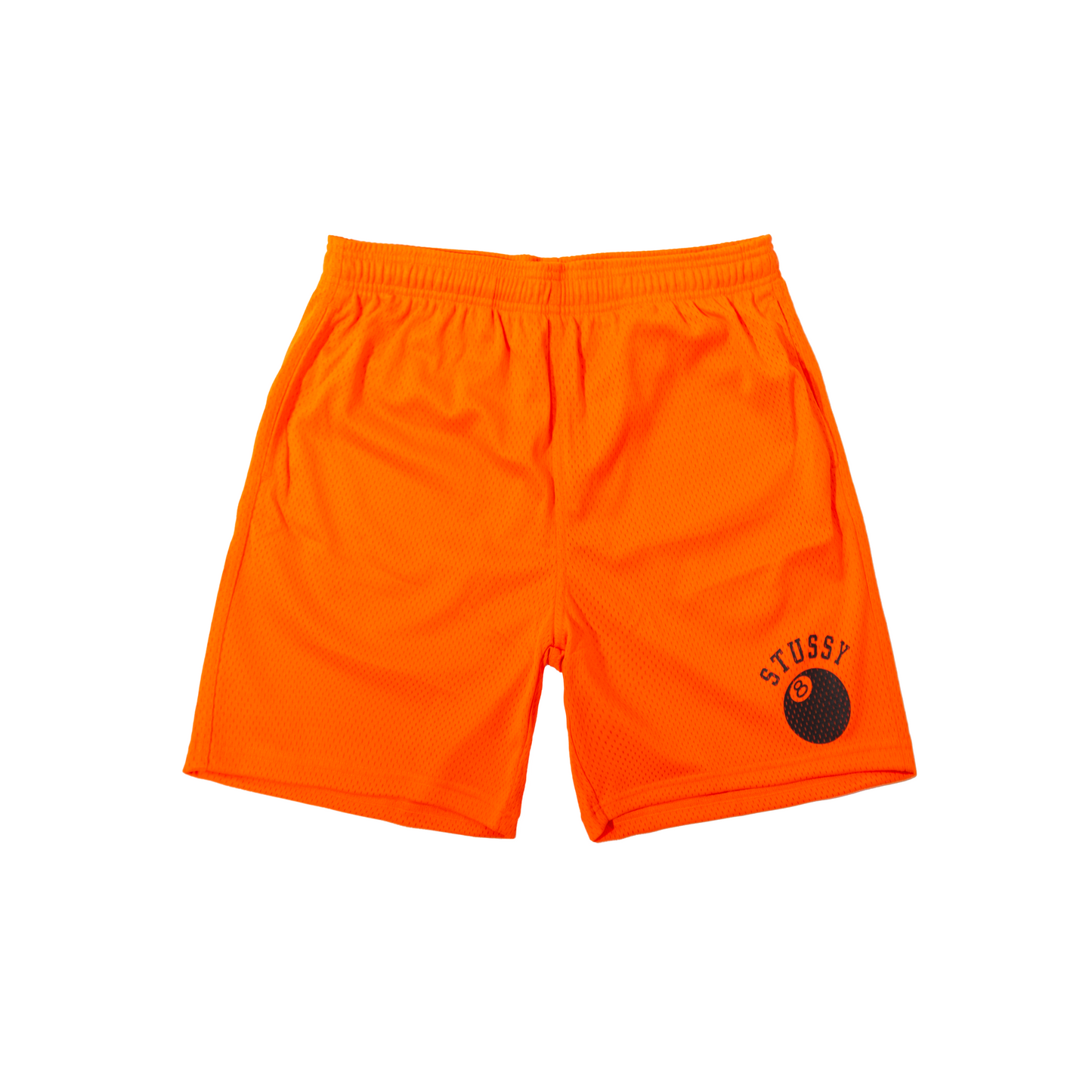 Stüssy 8-Ball Mesh Short - Orange