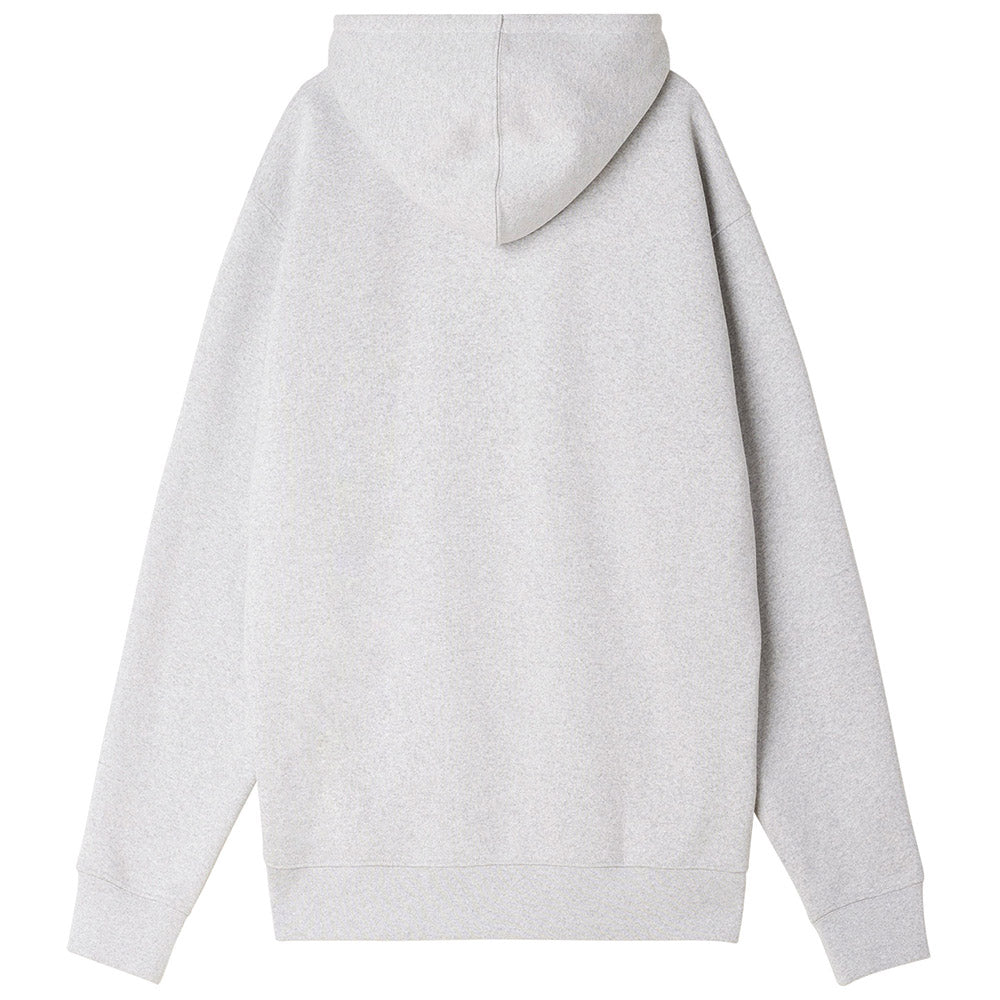 OBEY Est Works Bold Zip Hood - Ash Grey