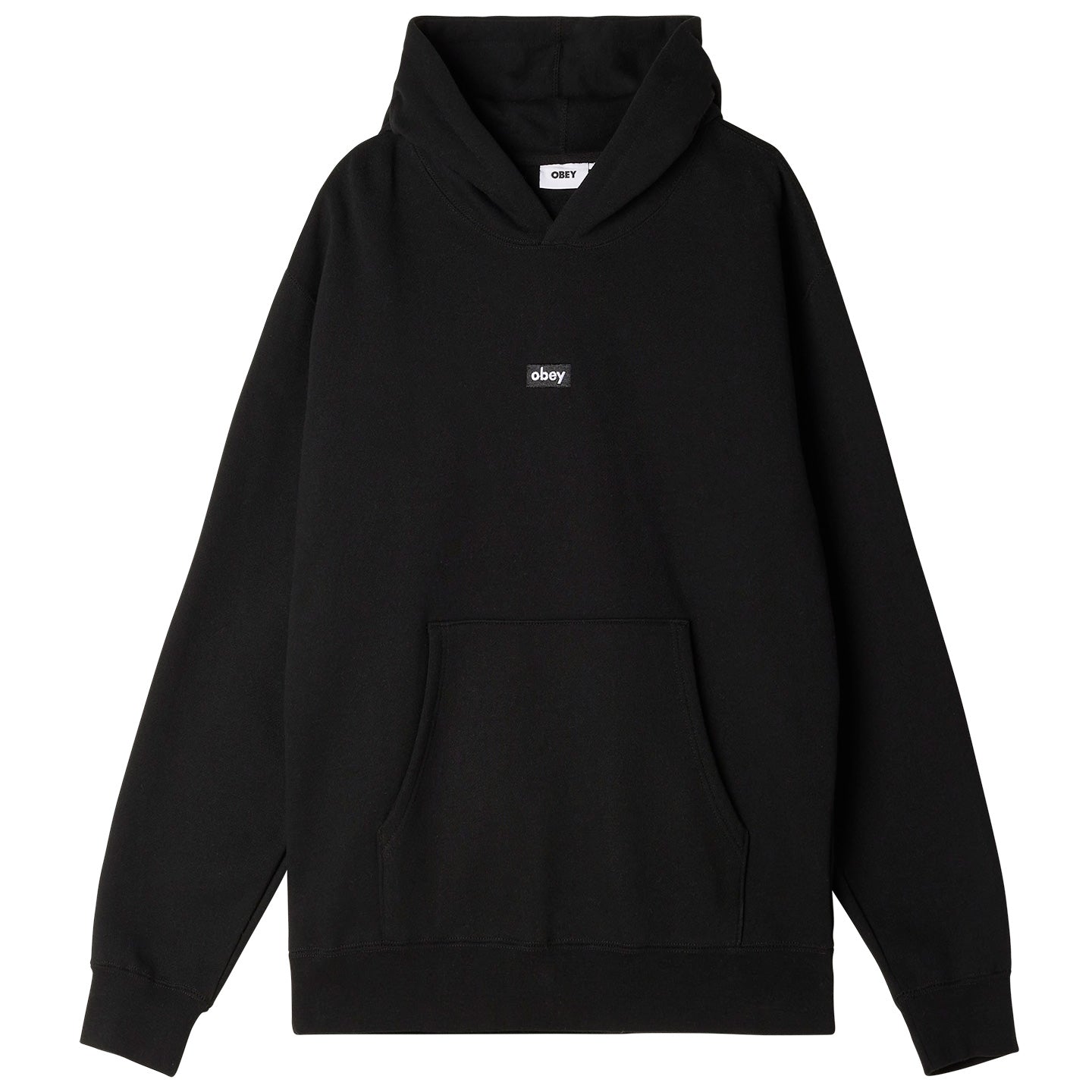 OBEY Lower Case Mini Box Hoodie - Black