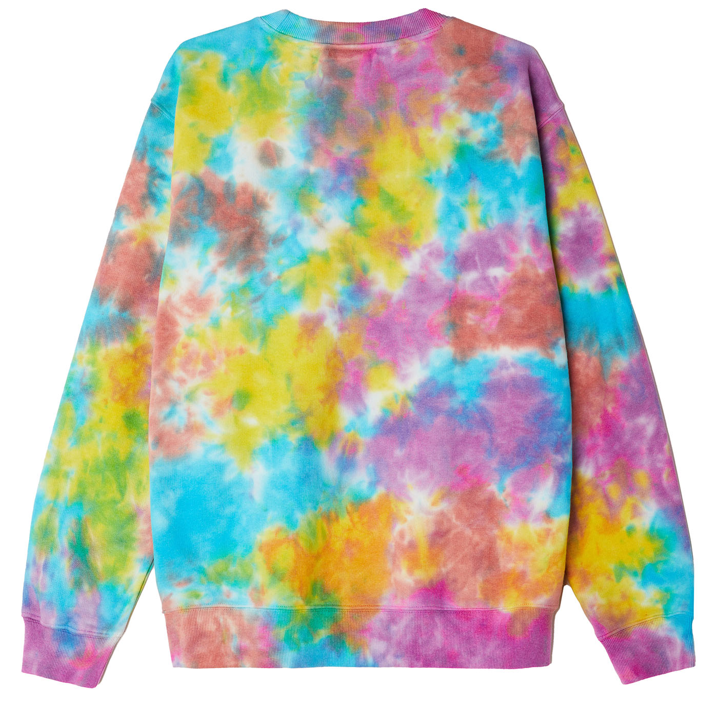 OBEY Mini Bold Recycled Tie Dye Sweatshirt - Toffee