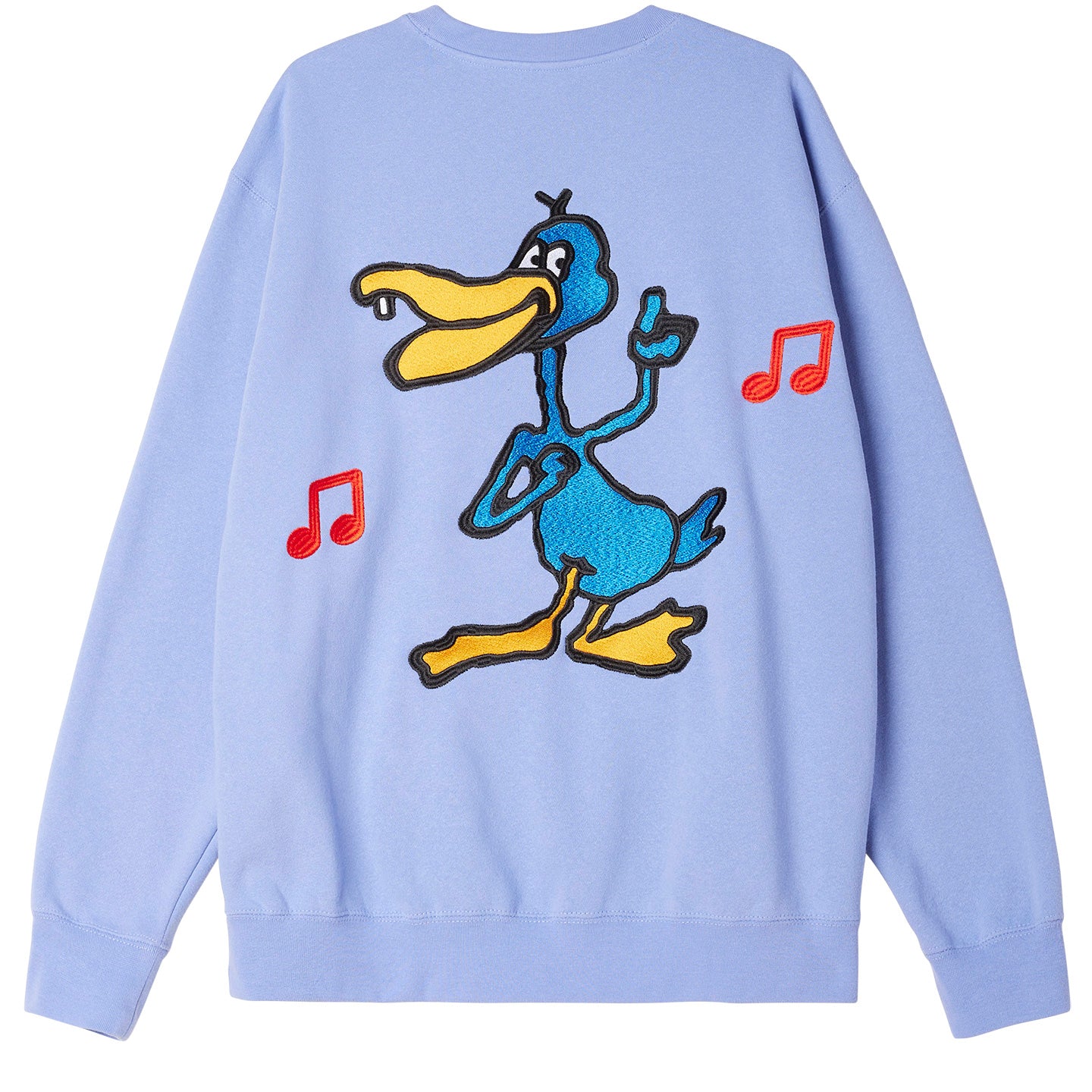 OBEY Disco Duck Crew Sweat - Digital Violet