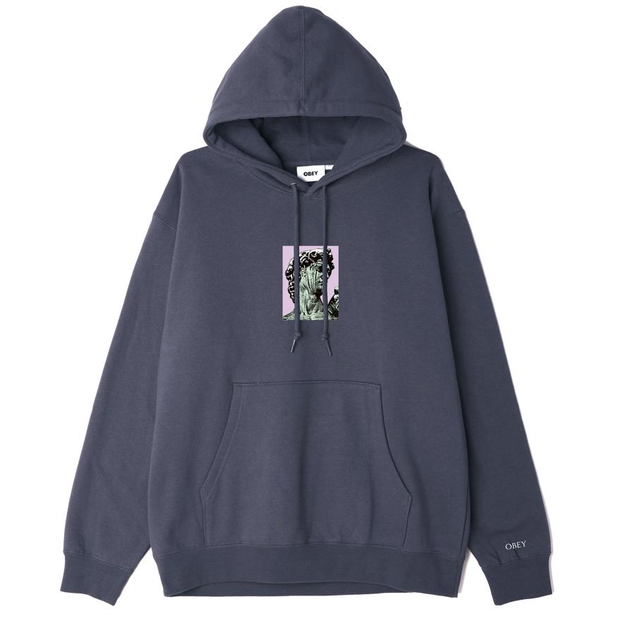 OBEY Rome Hoodie - French Navy