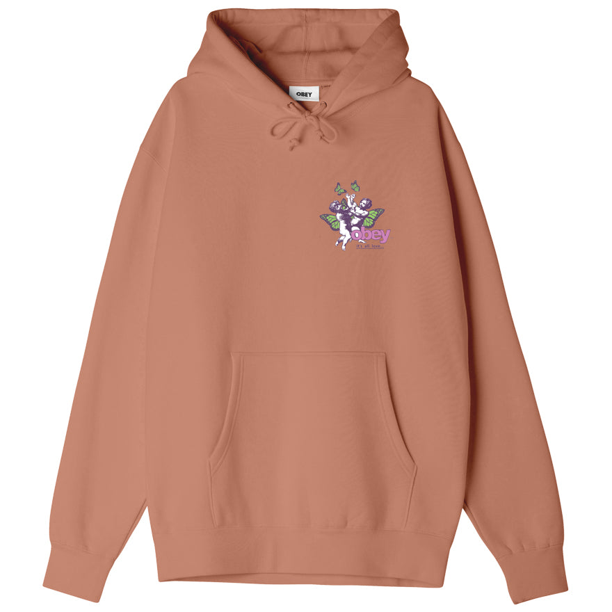 OBEY It's All Love Hoodie - Cork