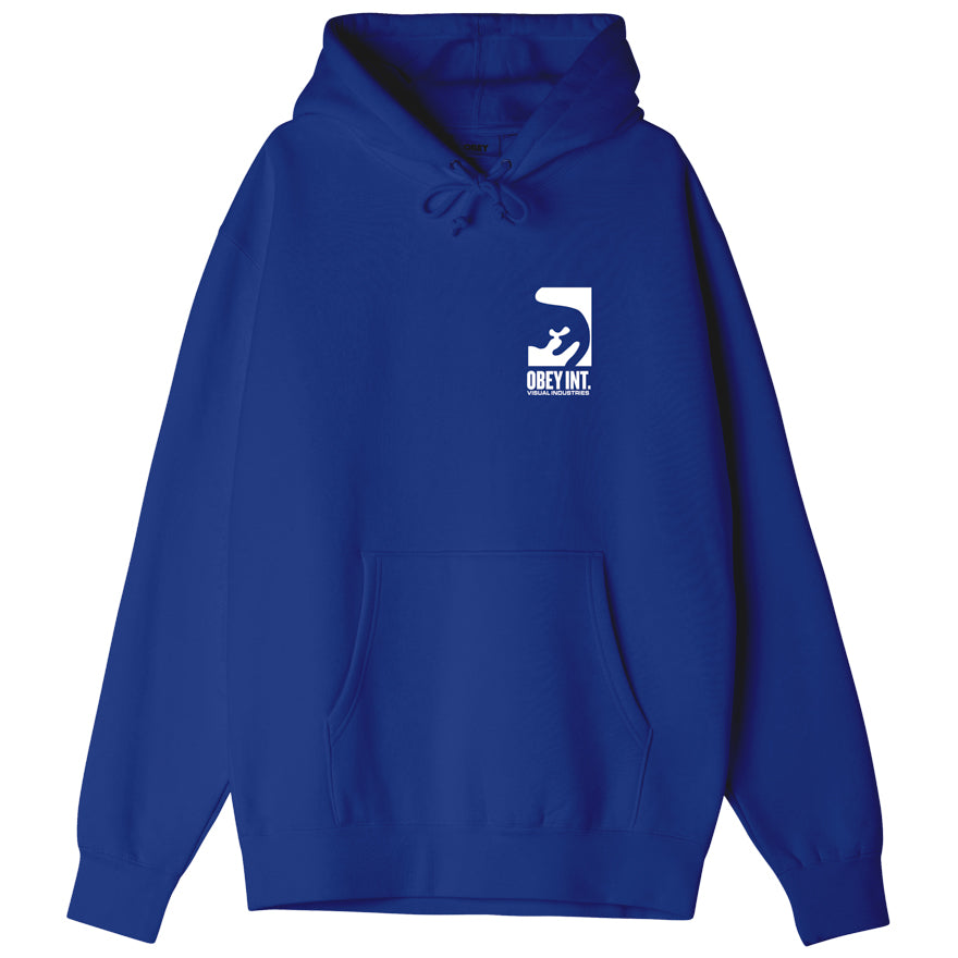 OBEY Int. Visual Industries Hoodie - Surf Blue