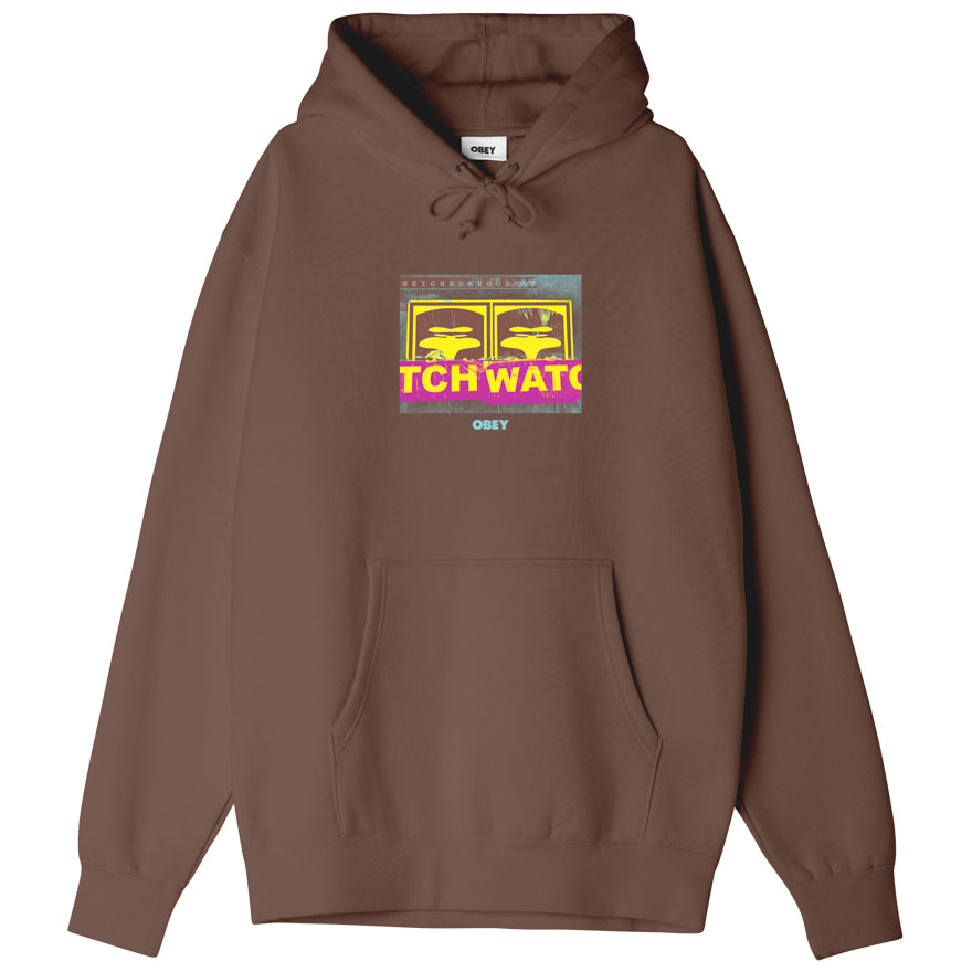 OBEY Neighborhood Watch Hoodie - Sepia
