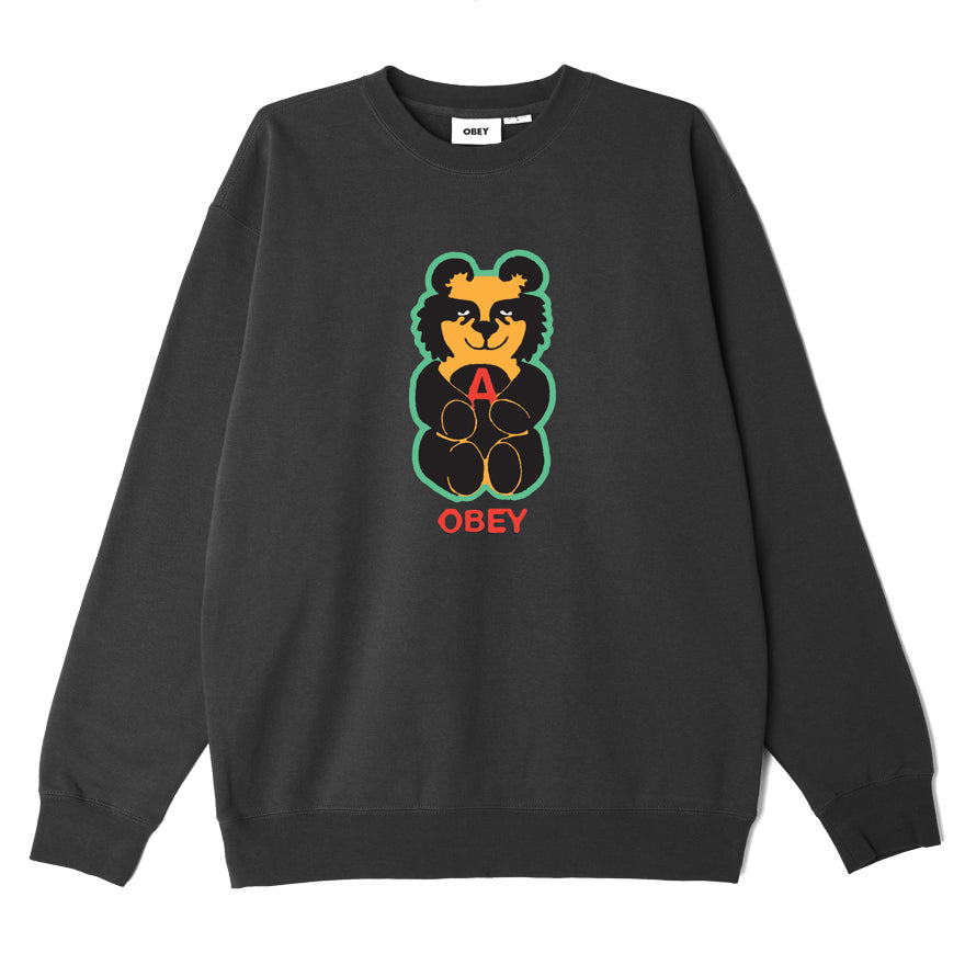 OBEY Bear Icon Sweat - Black