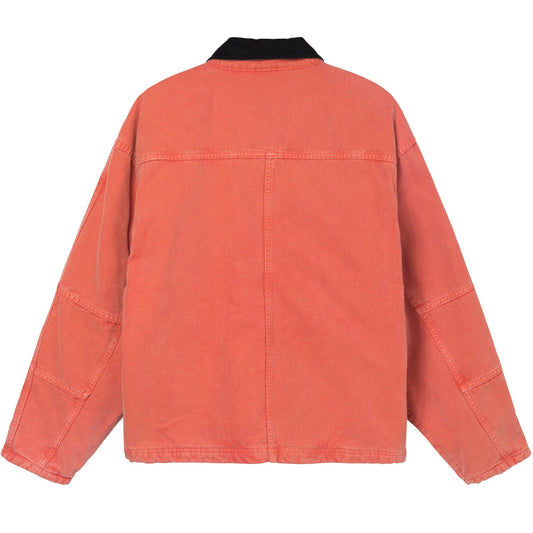 Stüssy Washed Canvas Shop Jacket - Orange