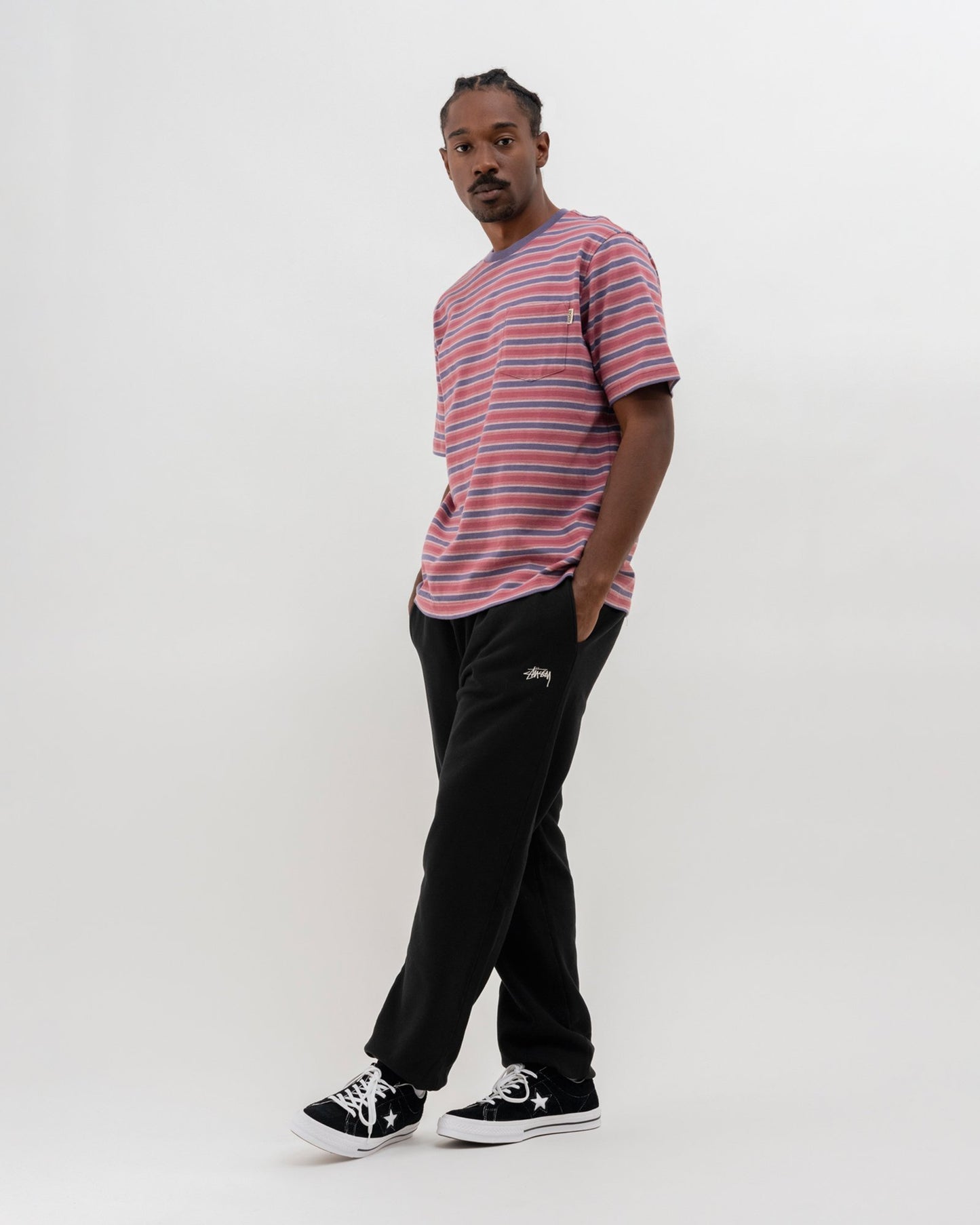 Stüssy Stock Logo Pant - Black