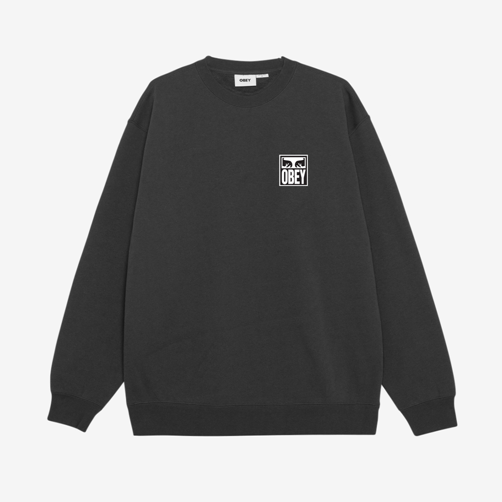 OBEY Eyes Icon 2 Crew - Black