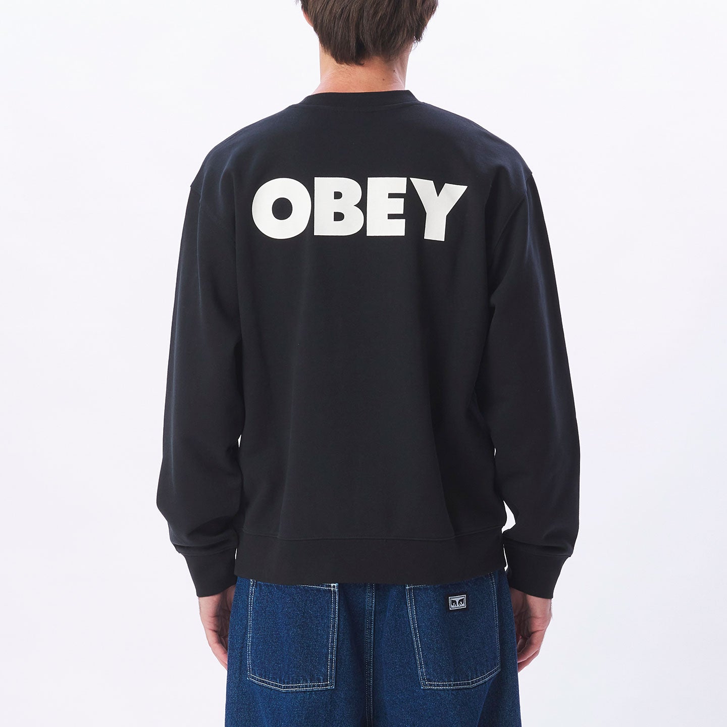 OBEY Bold Crew Sweat - Black