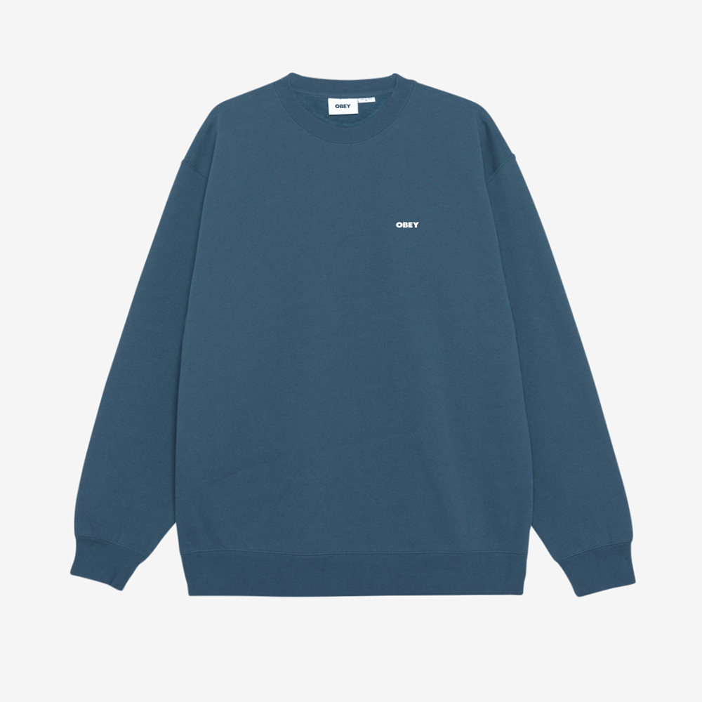 OBEY Bold Crew Sweat - Cornet Blue