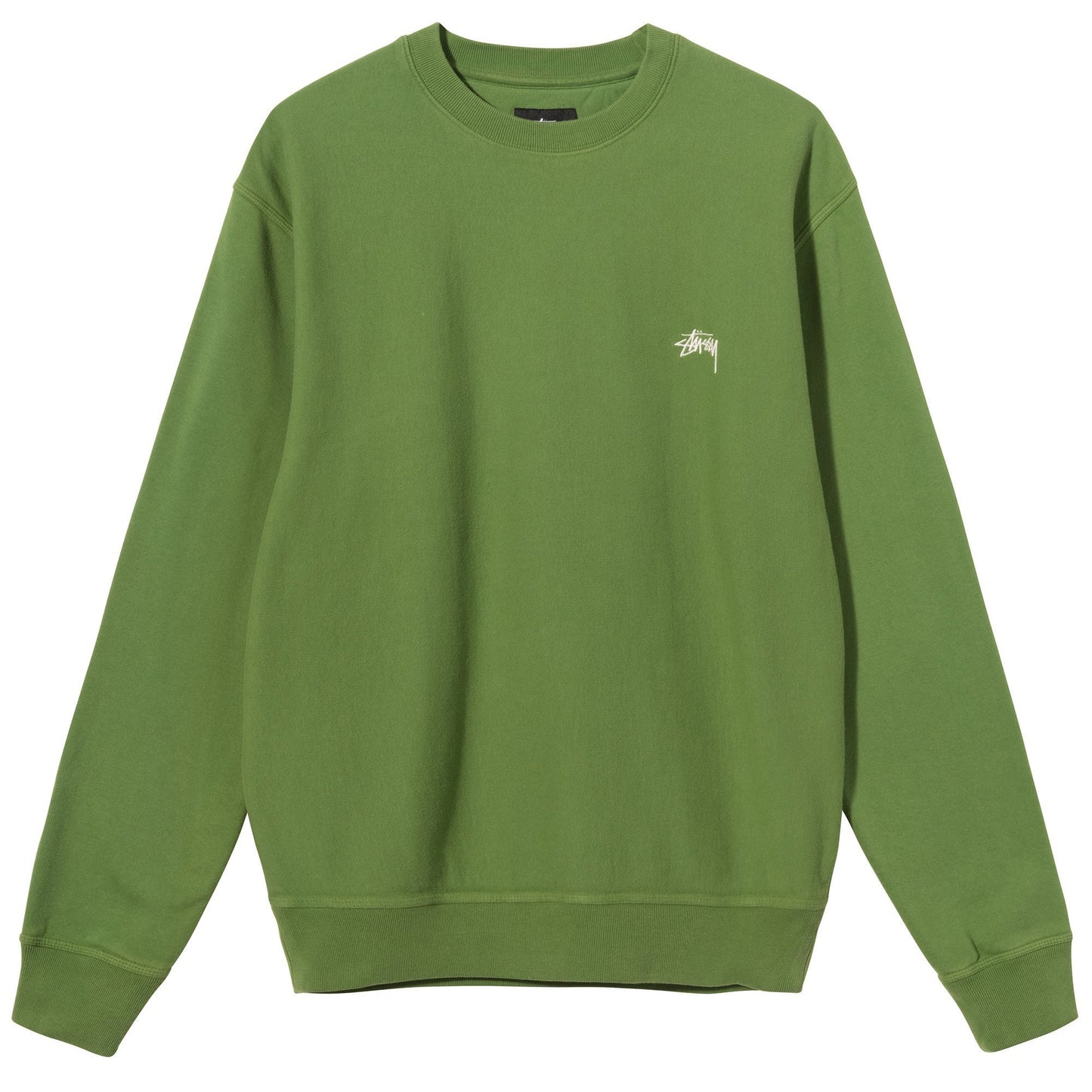 Stüssy Stock Logo Crew Sweatshirt - Blue