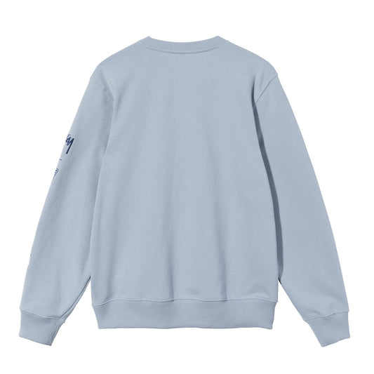Stüssy Venus Embroidered Sweatshirt - Black