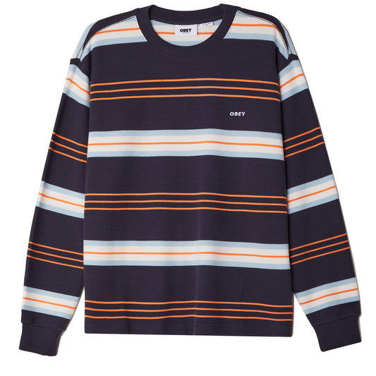 OBEY Berto Thermal Stripe LS T-Shirt