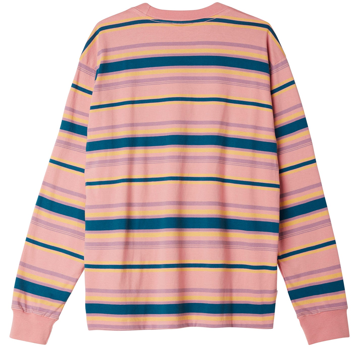 OBEY Highland LS T-Shirt - Pink Multi