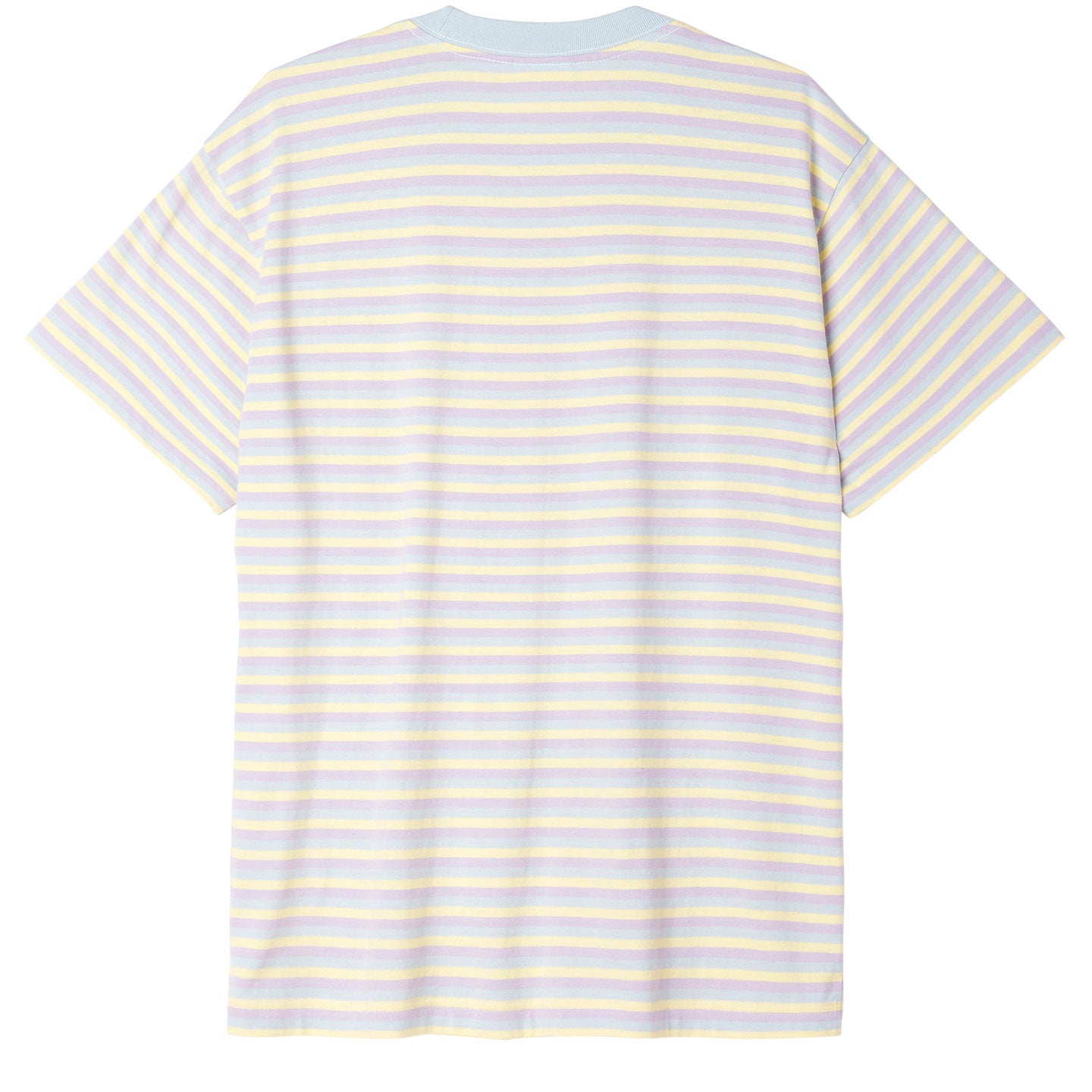 OBEY River Stripe Pocket T-Shirt - Pure Water Multi