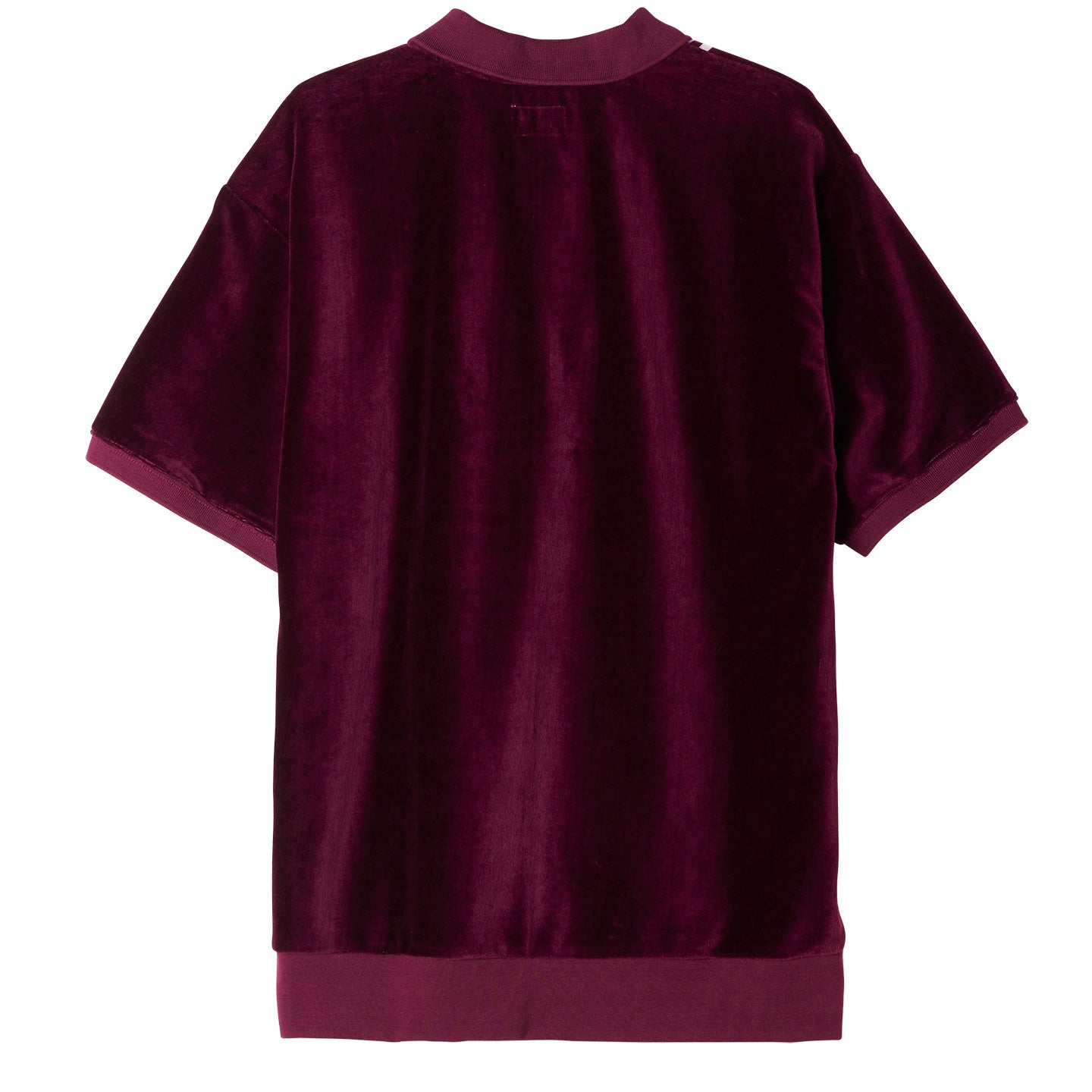 OBEY Stefano Velour Polo - Beetroot Multi