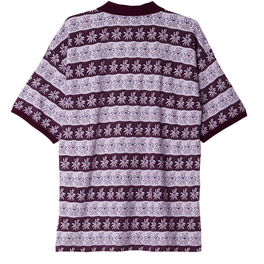 OBEY Unity Jacquard Flower Polo