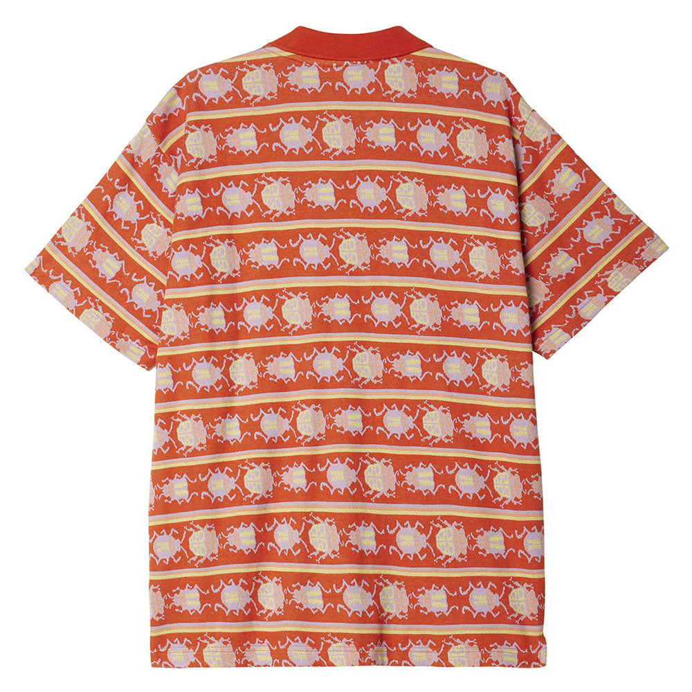 OBEY Bugs Jacquard Polo - Roobios Multi