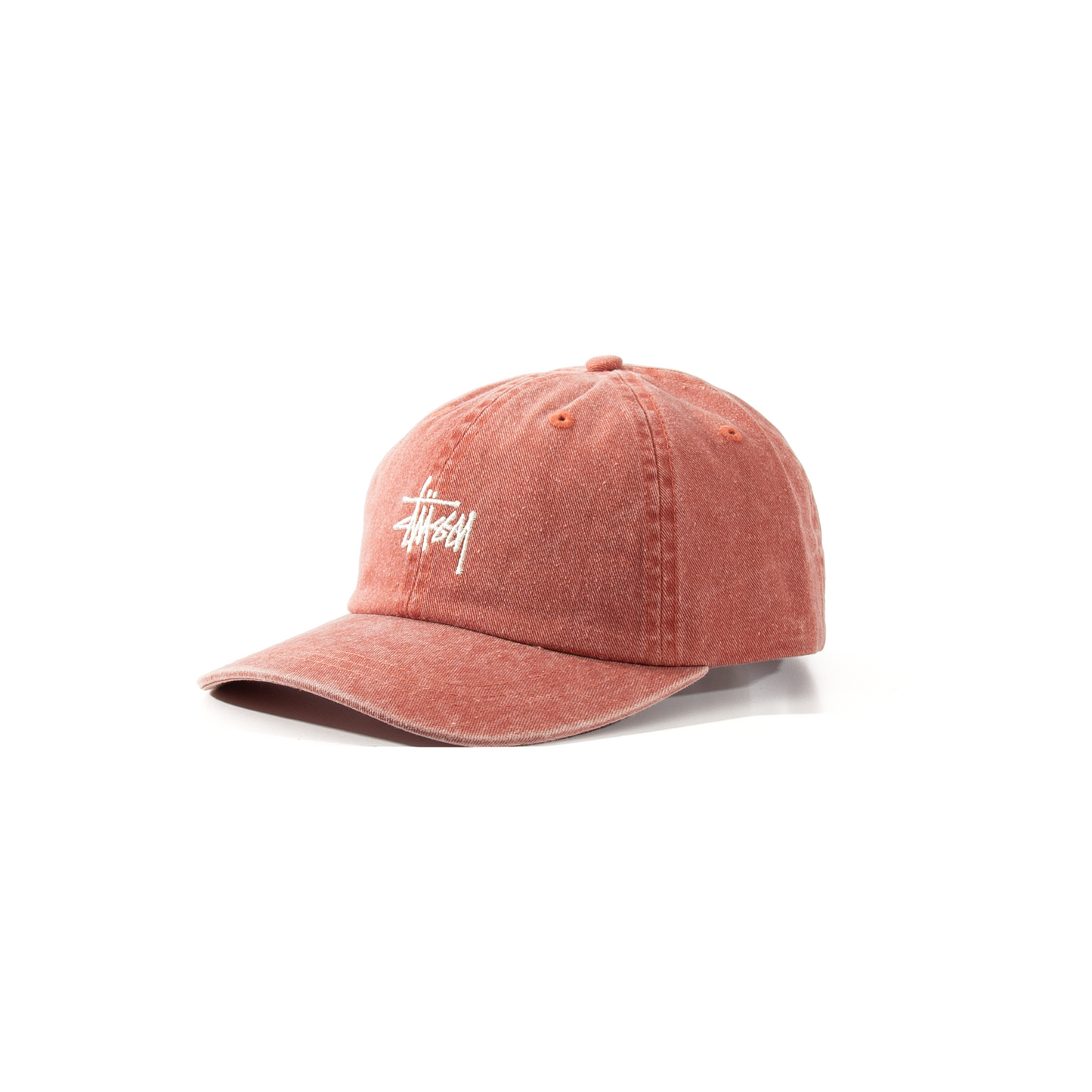 Stüssy Washed Stock Low Pro Cap - Rust
