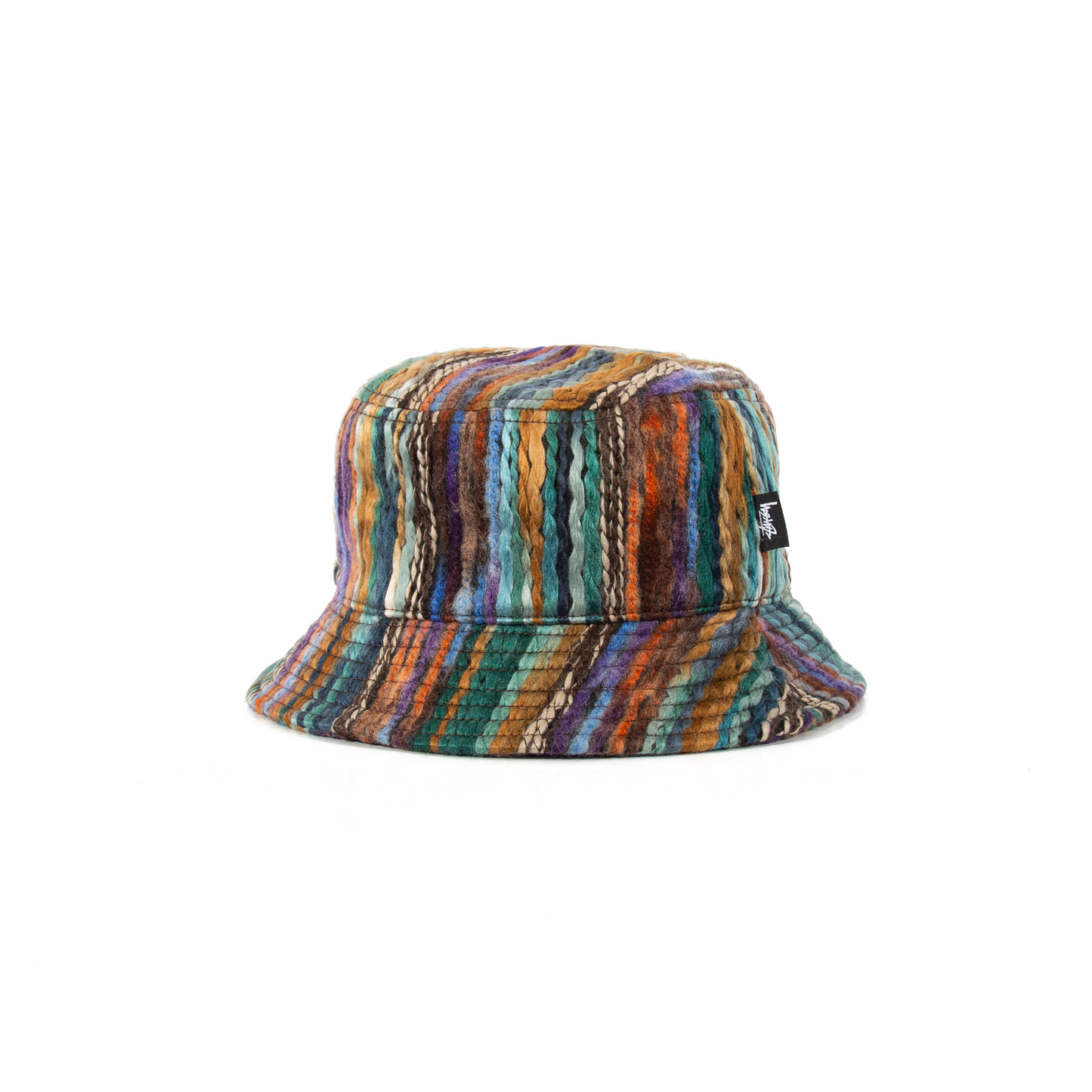 Stüssy Mixed Yarn Stock Bucket Hat - Brown