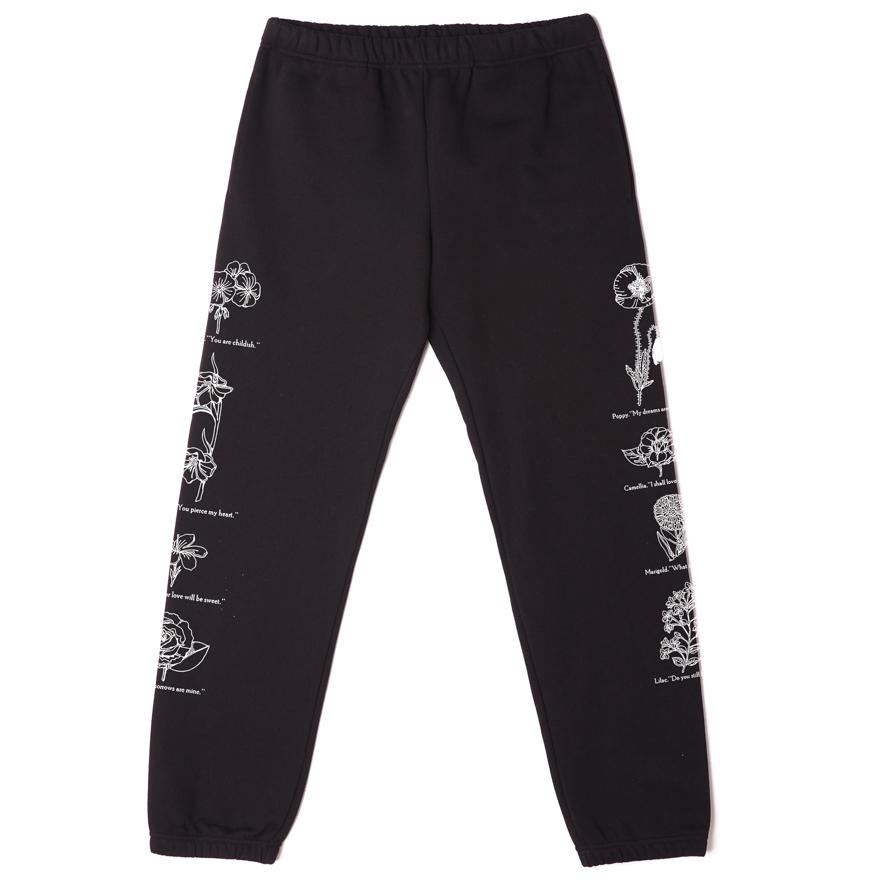 OBEY Flower Packet Sweatpants - Black