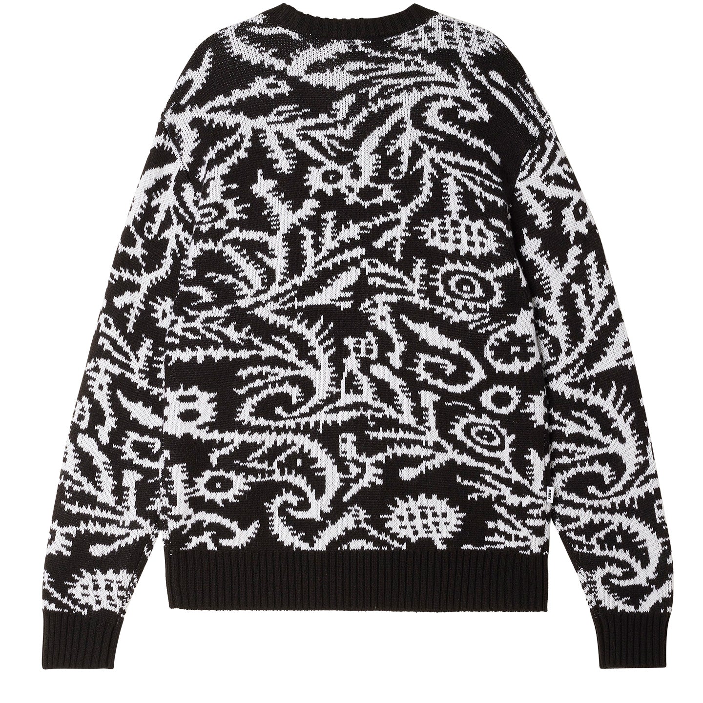 OBEY Magnolia Crew Sweater - Black Multi