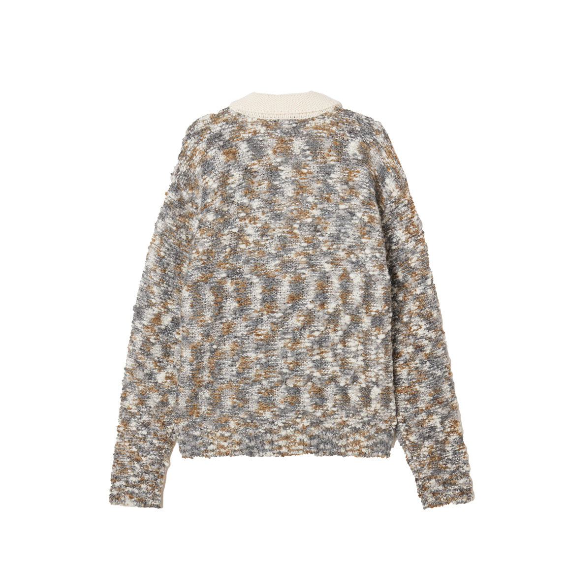 Obey Reuben Sweater Polo - Grey Multi