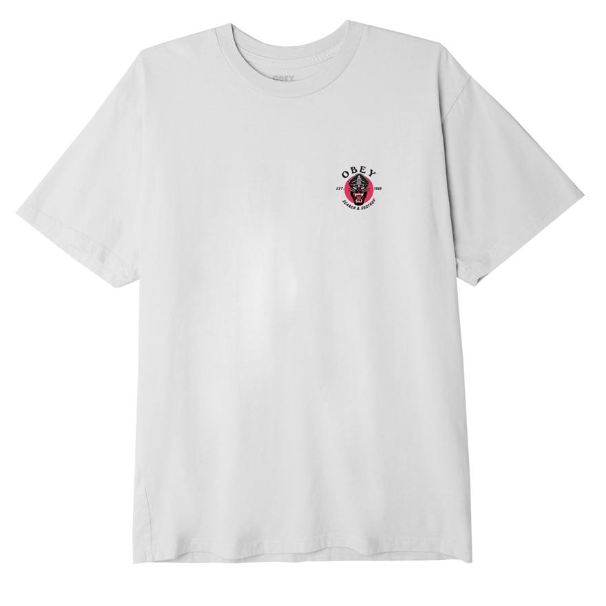 OBEY Battle Panther T-Shirt - White