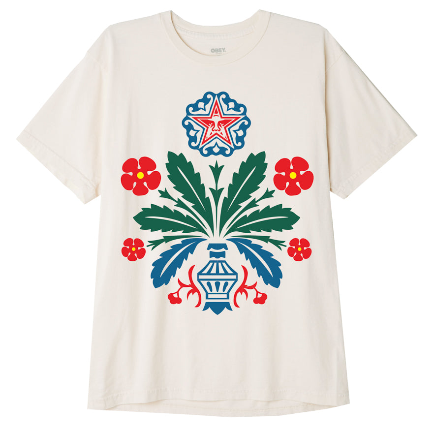 OBEY Don't Drop The Vas T-Shirt - Sago