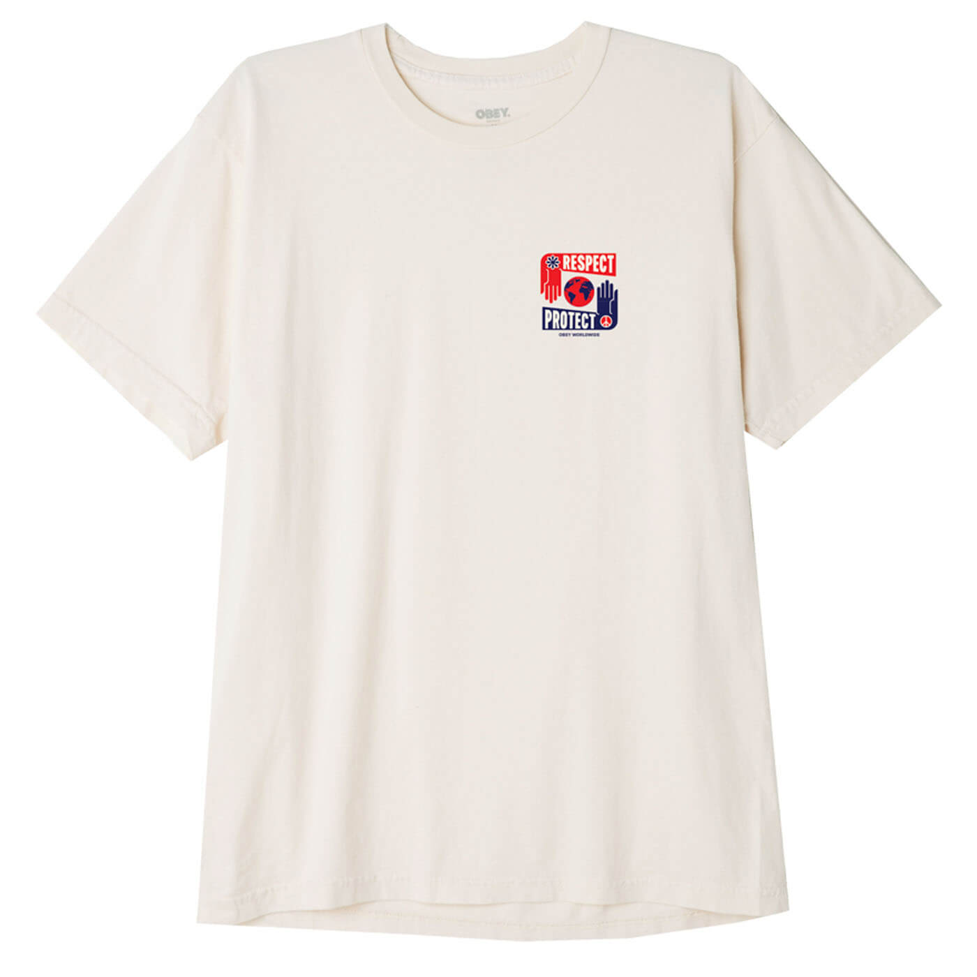 OBEY Respect Protect T-Shirt - Sago