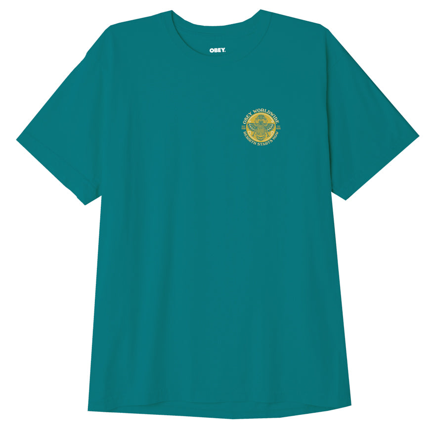 OBEY Beetle T-Shirt - Verdigris