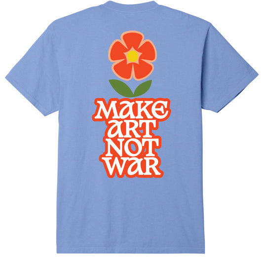 OBEY Make Art Not War Flower Tee