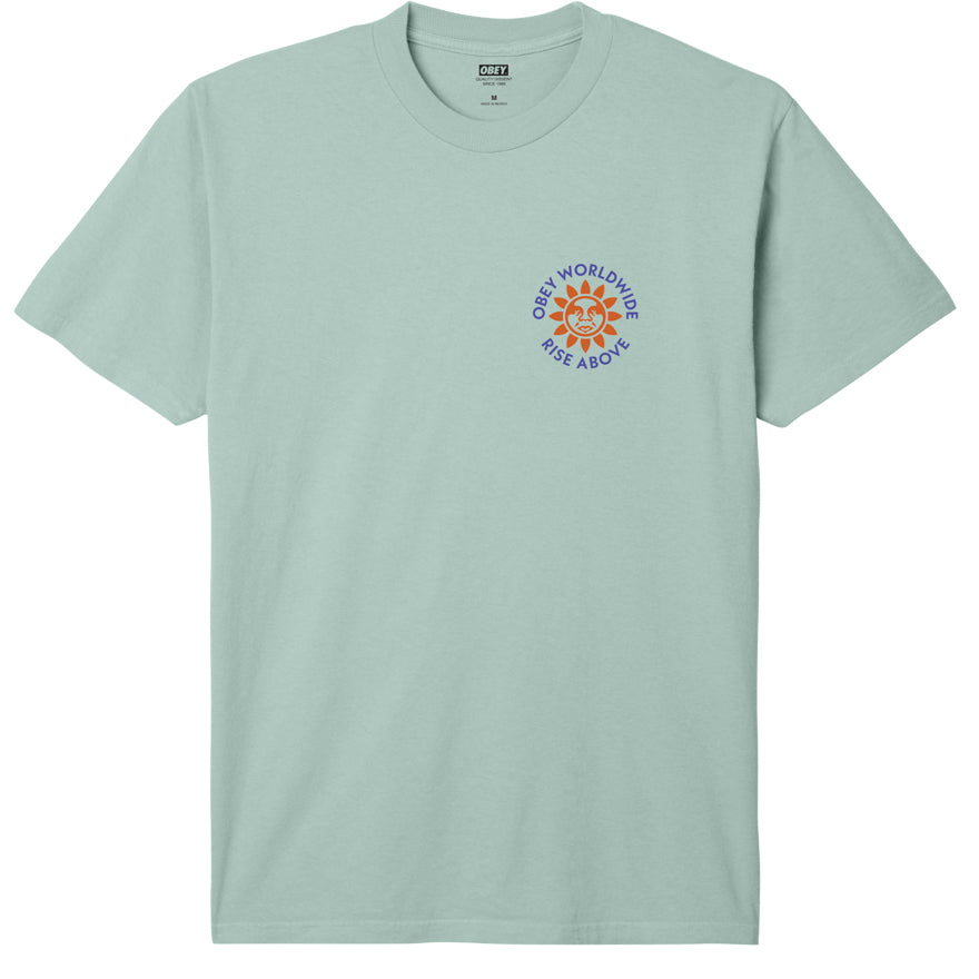 OBEY Rise Above Tee - Pigment Surf Spray