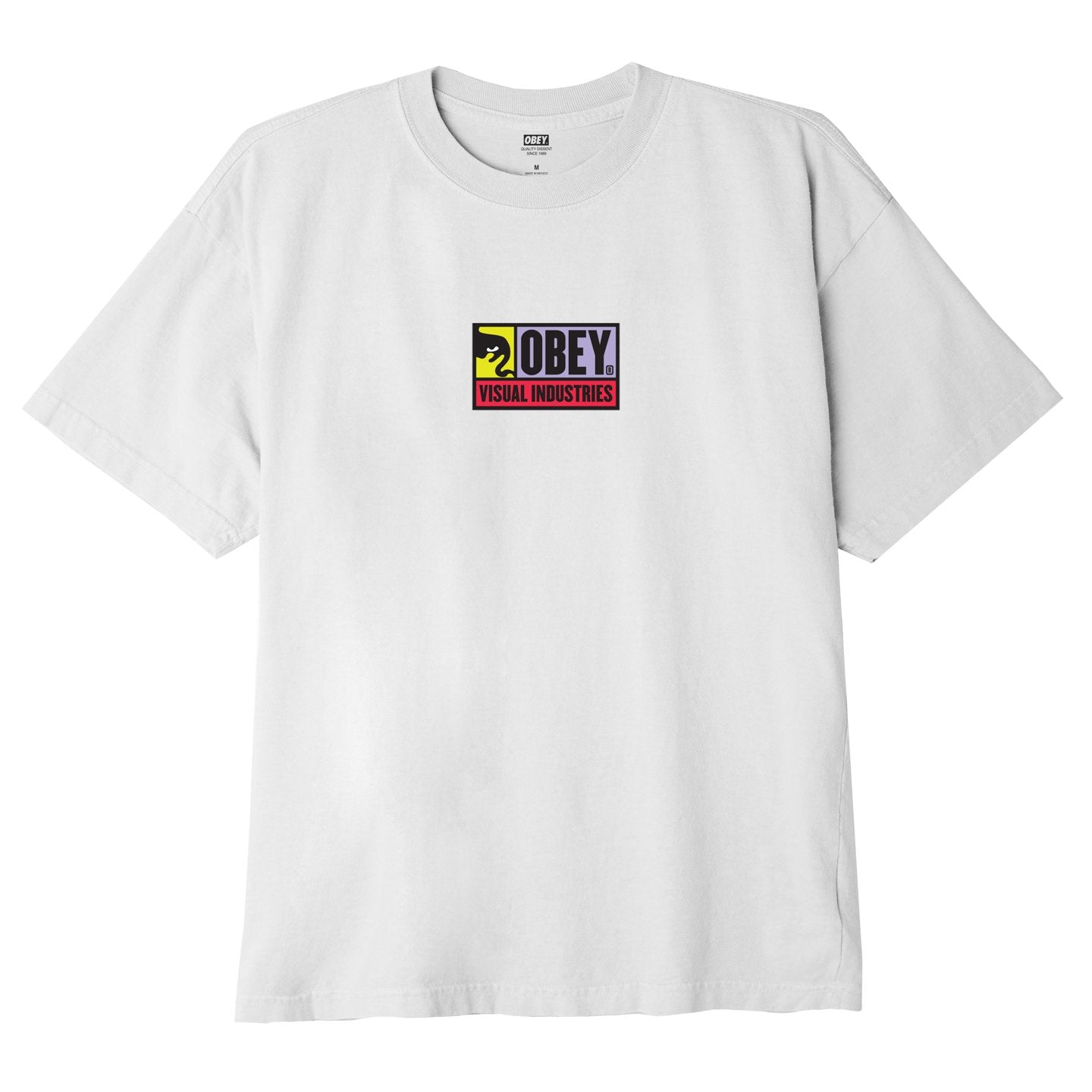 OBEY Visual Industries T-Shirt - White