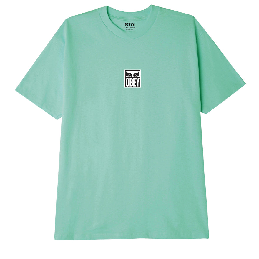 OBEY Eyes Icon 3 T-Shirt - Celadon